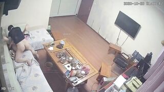 黑客破解网络摄像头监控偷拍某单位领导晚上加班把财务叫到办公室沙发各种姿势啪啪啪方言对白
